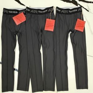 NWT Set of 3 - Tiger Friday Black Leggings - CM